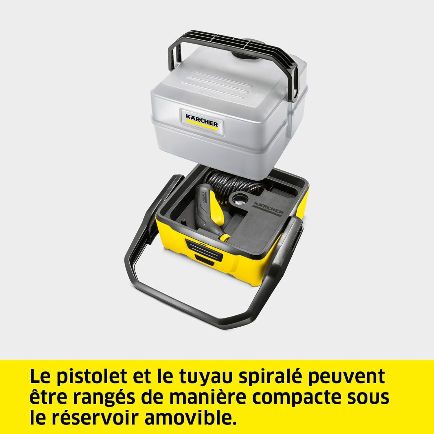 etevert - OC 3 Plus - 26x23x28 cm - nettoyeur mobile, 7L, 2.3kg, batterie Li-Ion