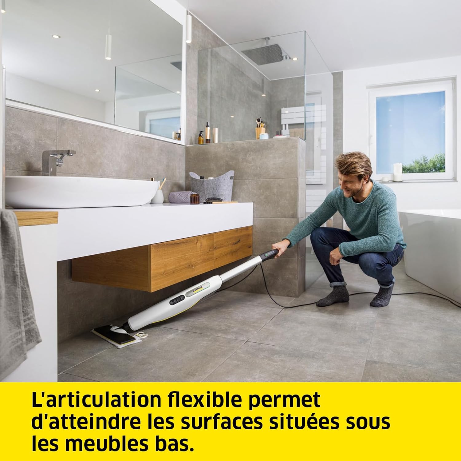 etevert - SC 3 Upright EasyFix - 0,5L - 1 600W - 60m² - vapeur rapide