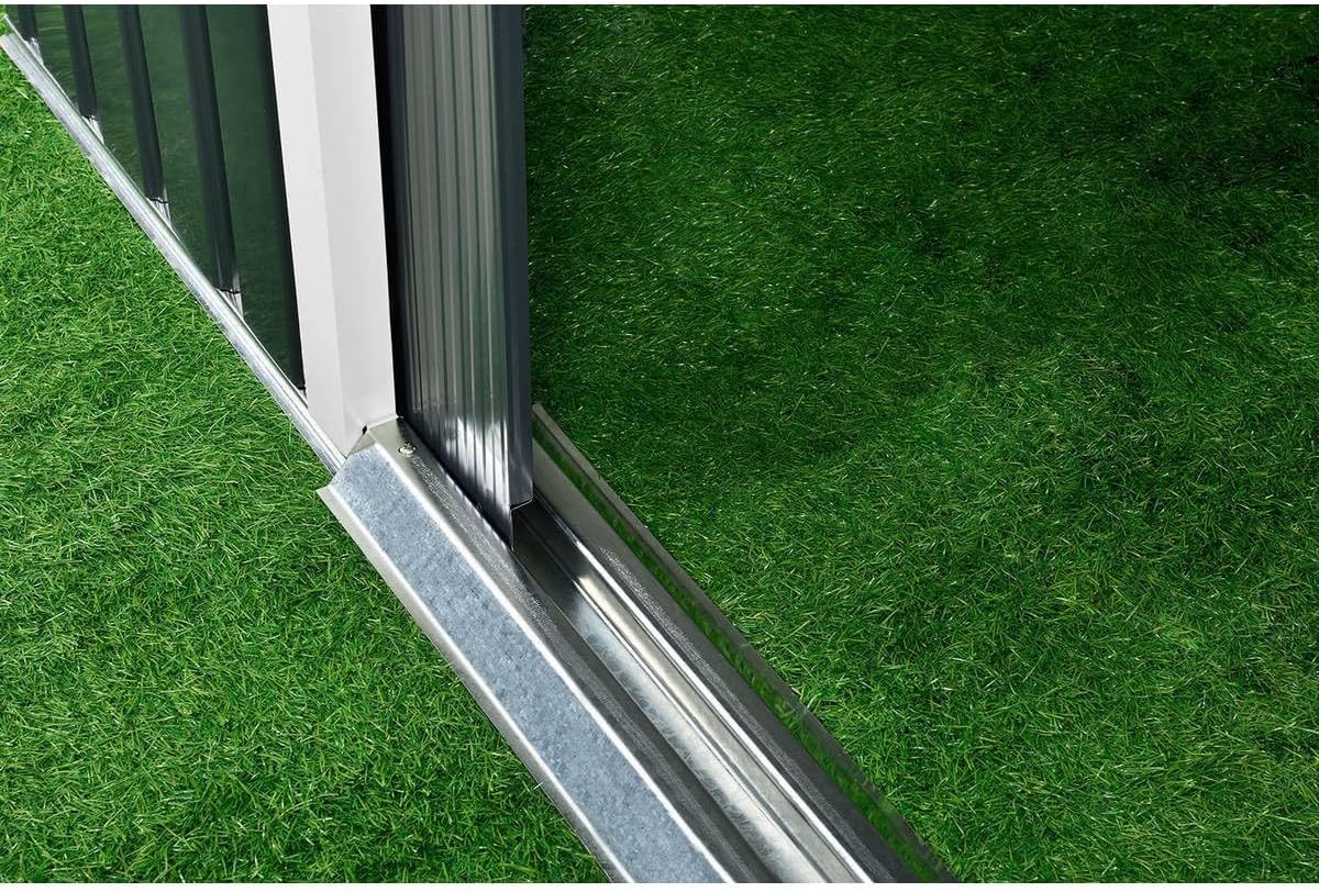 Abri de Jardin Métal Rosas - 7,06 m² - Vert durable et robuste - RJR6820