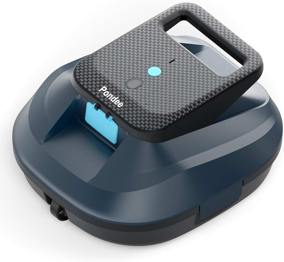 (2026 Nouveau) etevert X2 Robot Piscine sans Fil avec 200 Min Autonomie, Aspirateur Piscine Hors Sol Stationnement Automatique, Recharge Rapide 3.3 h, pour Piscines Hors-Sol et Enterrées jusqu'à 120 m²