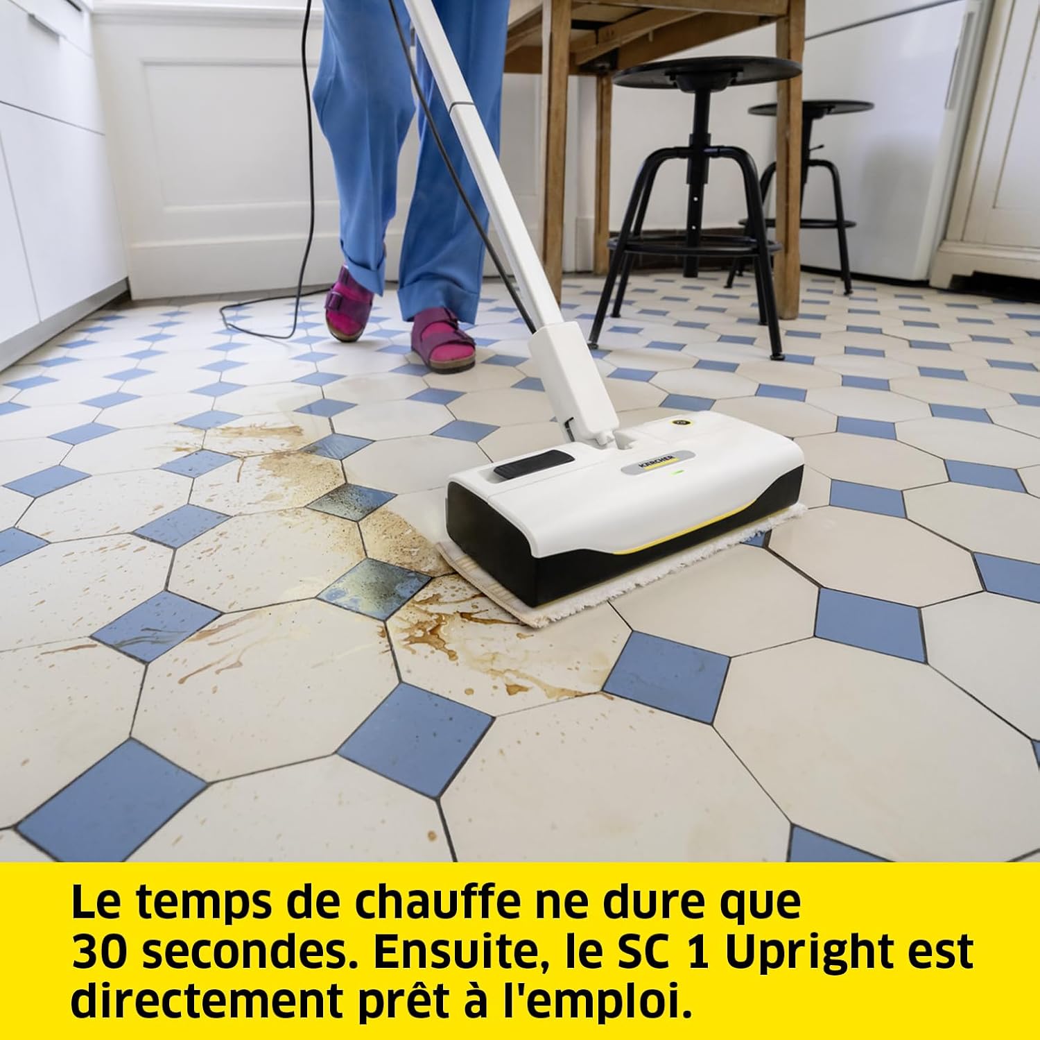 etevert - SC 1 Upright - 30s chauffe, 0,2L, 2,1kg, EasyFix sol