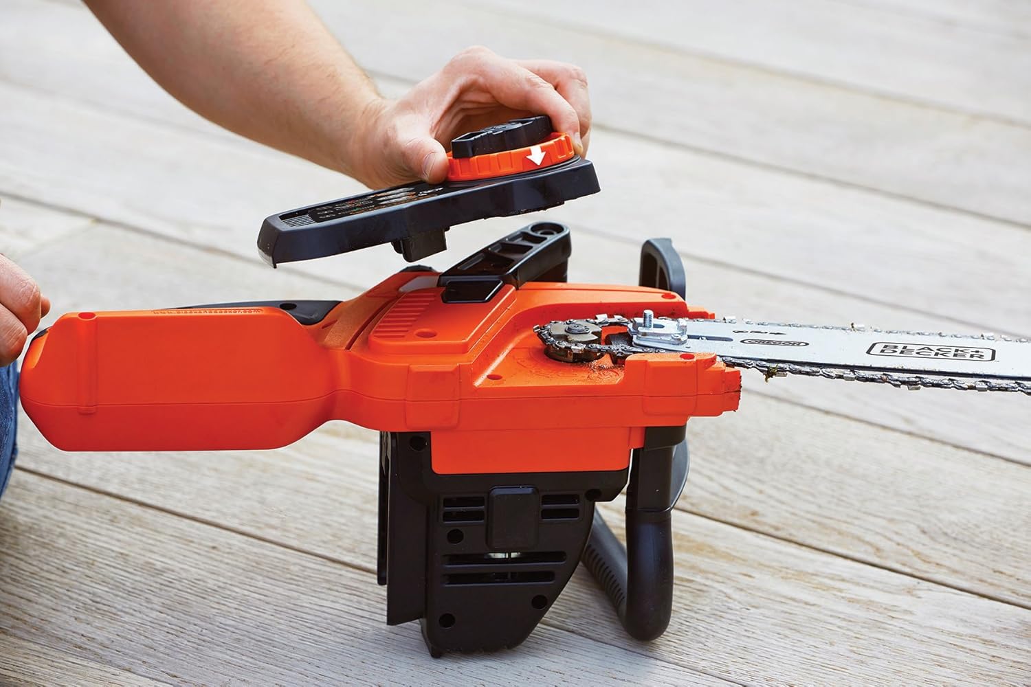 etevert - Tronçonneuse 36V 30cm, coupe 23cm, lubrification auto, GKC3630LB-XJ