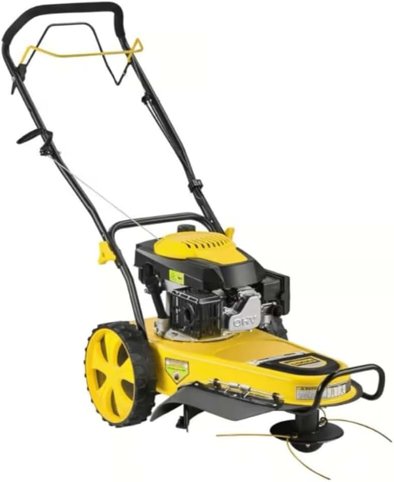 etevert Tondeuse Thermique Autotractée 146cm3 - Largeur de Coupe 56 cm - Hauteur de Coupe 5 Positions - Pratique et Démarrage Facile - Outillage Jardin - Marque Française
