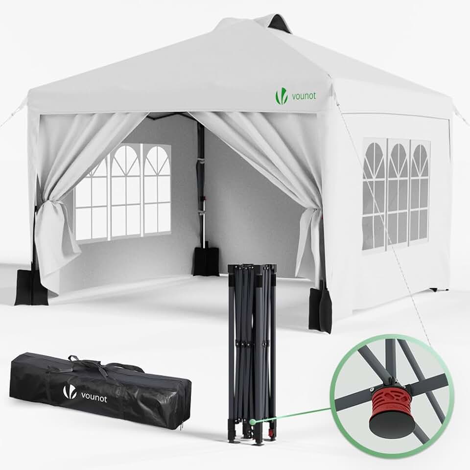 etevert - Tonnelle Pop Up 3x3m Imperméable UV Sac transport facile
