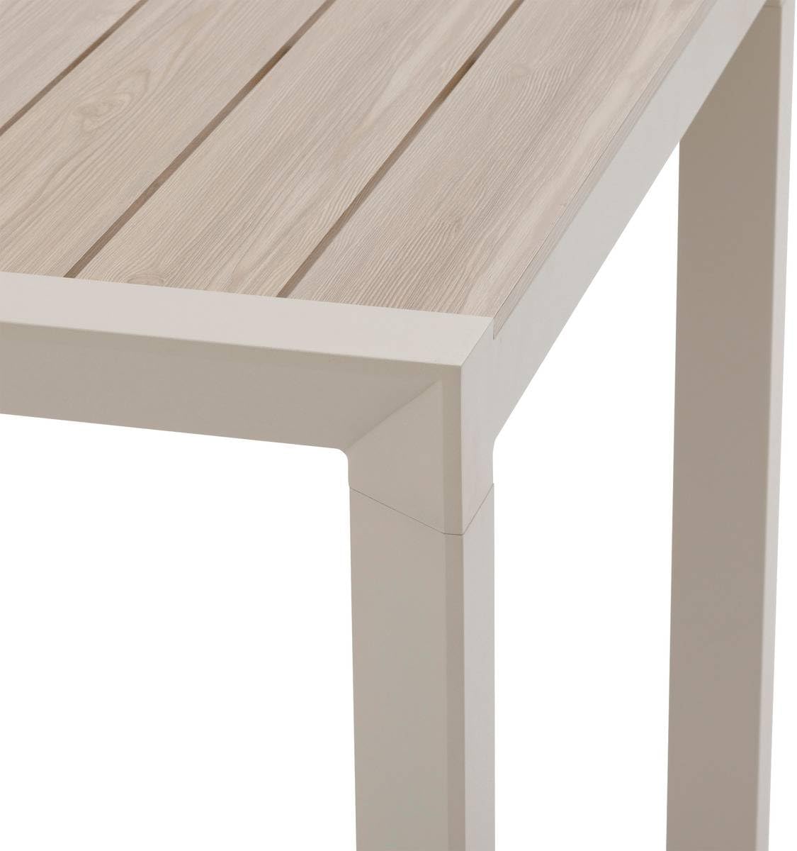 etevert - Evasion 6 places - aluminium effet bois lin et argile