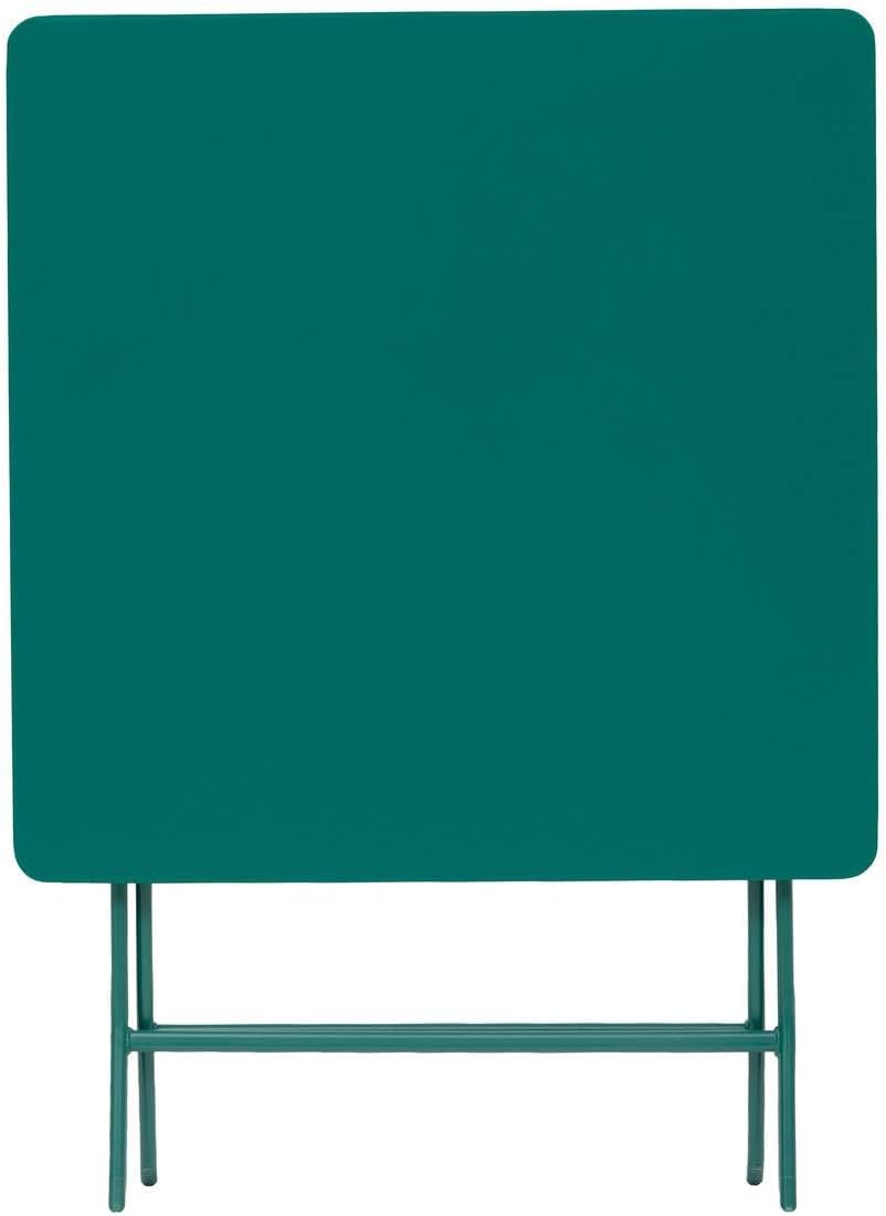 etevert - Greensboro Opale - 2 places - Acier renforcé antirouille, 55x55 cm