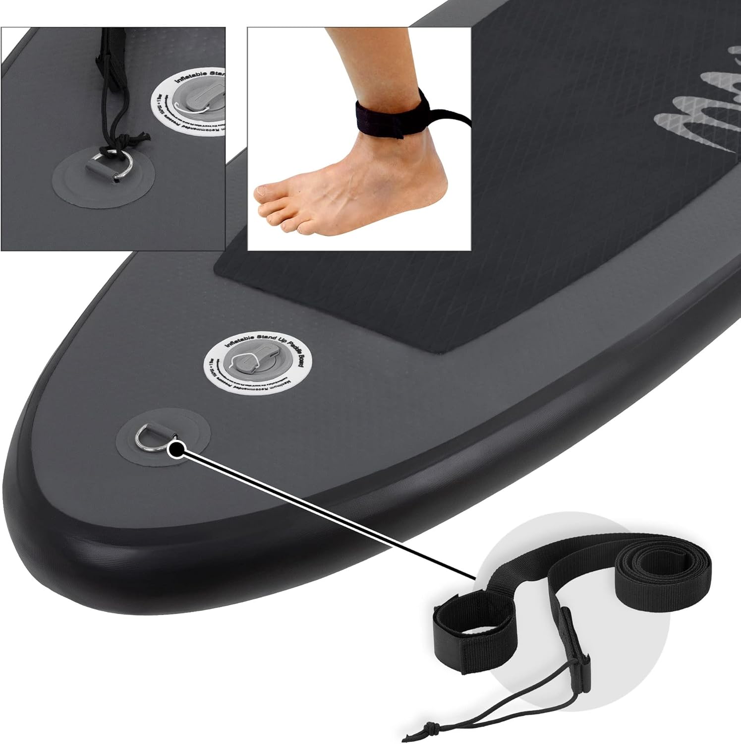 etevert - SUP gonflable série Stand Up - 305/308/320/380 cm - PVC, 120/150 kg, 10/15 cm d’épaisseur
