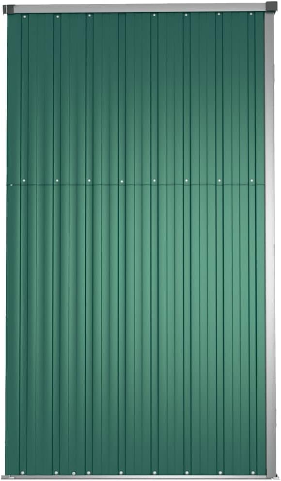 etevert Abri à Outils de Jardin Vert 161x89x161 cm Acier galvanisé, Maison & Jardin, Pelouses & Jardins, Vie en extérieur, Structures extérieures, Cabanes & abris de Jardin, Vert, (Poids 29.62KG)