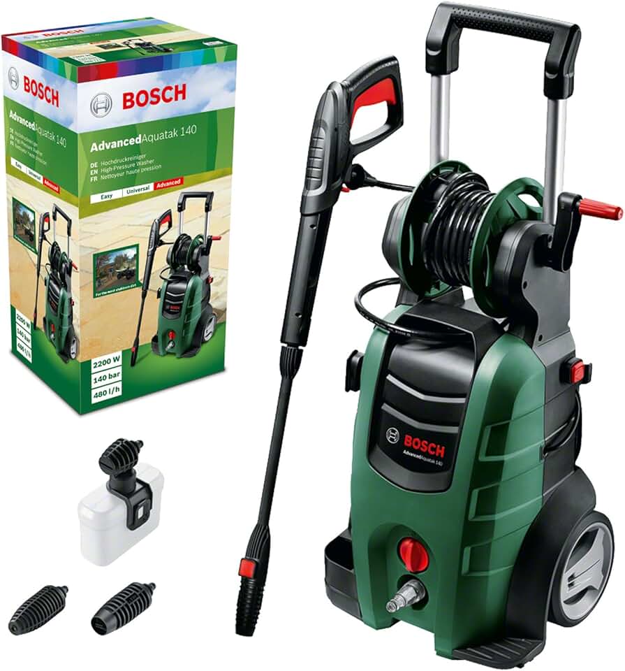 etevert - AdvancedAquatak 140 - 2100W - nettoyeur haute pression compact