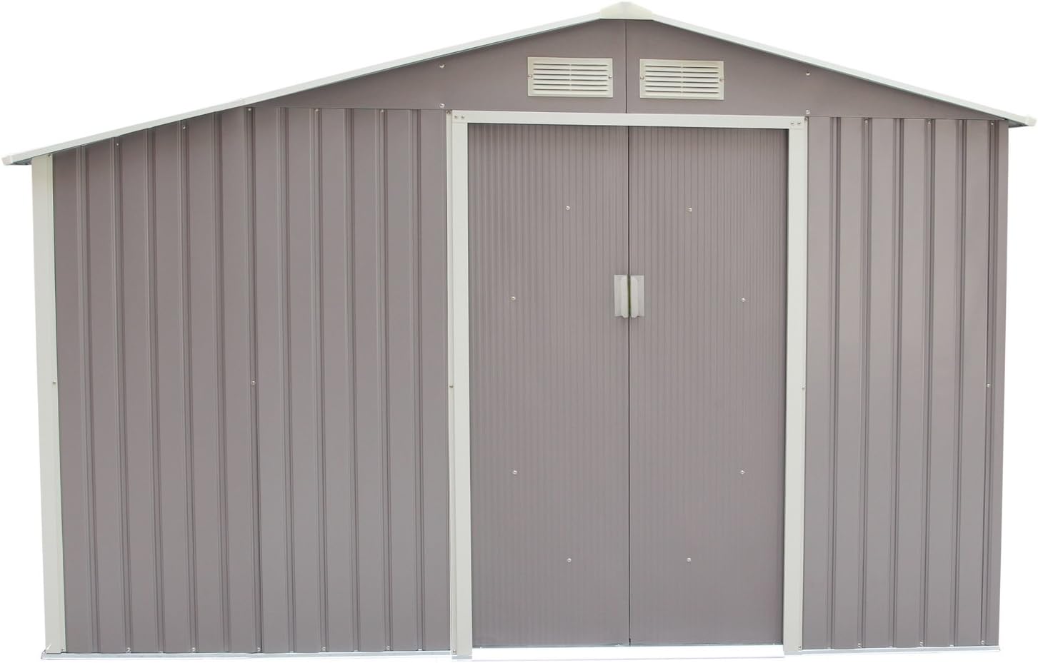 etevert - Ventoux - Abri de Jardin 6,53 m² - Acier solide, abri bûches, fondation, anti-corrosion