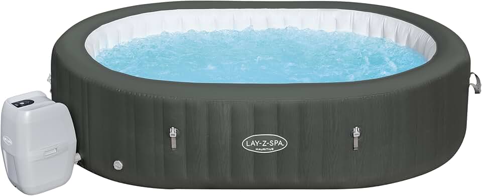 etevert - etevert Mauritius - ovale 5-7 pers WiFi Airjet - 211x257cm