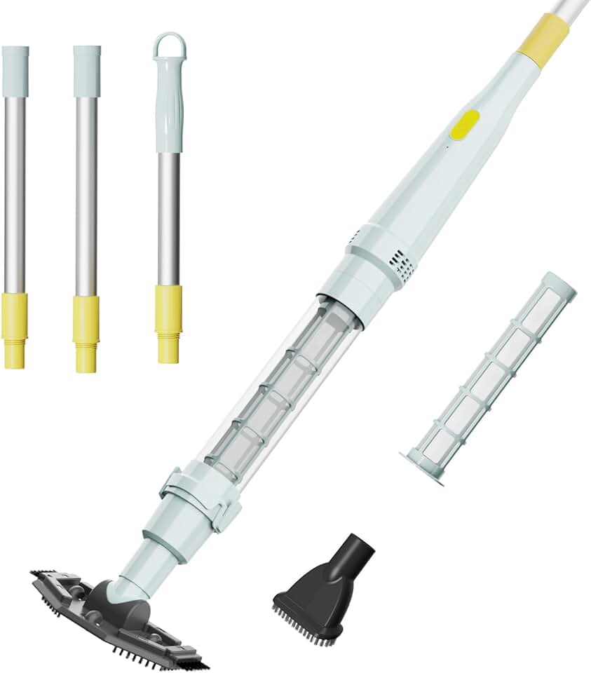 etevert - S1 Lite aspirateur piscine sans fil, 90 min, léger, S1 Lite