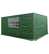 etevert Ensemble de Panneaux latéraux légers de 3 x 6 cm, Vert