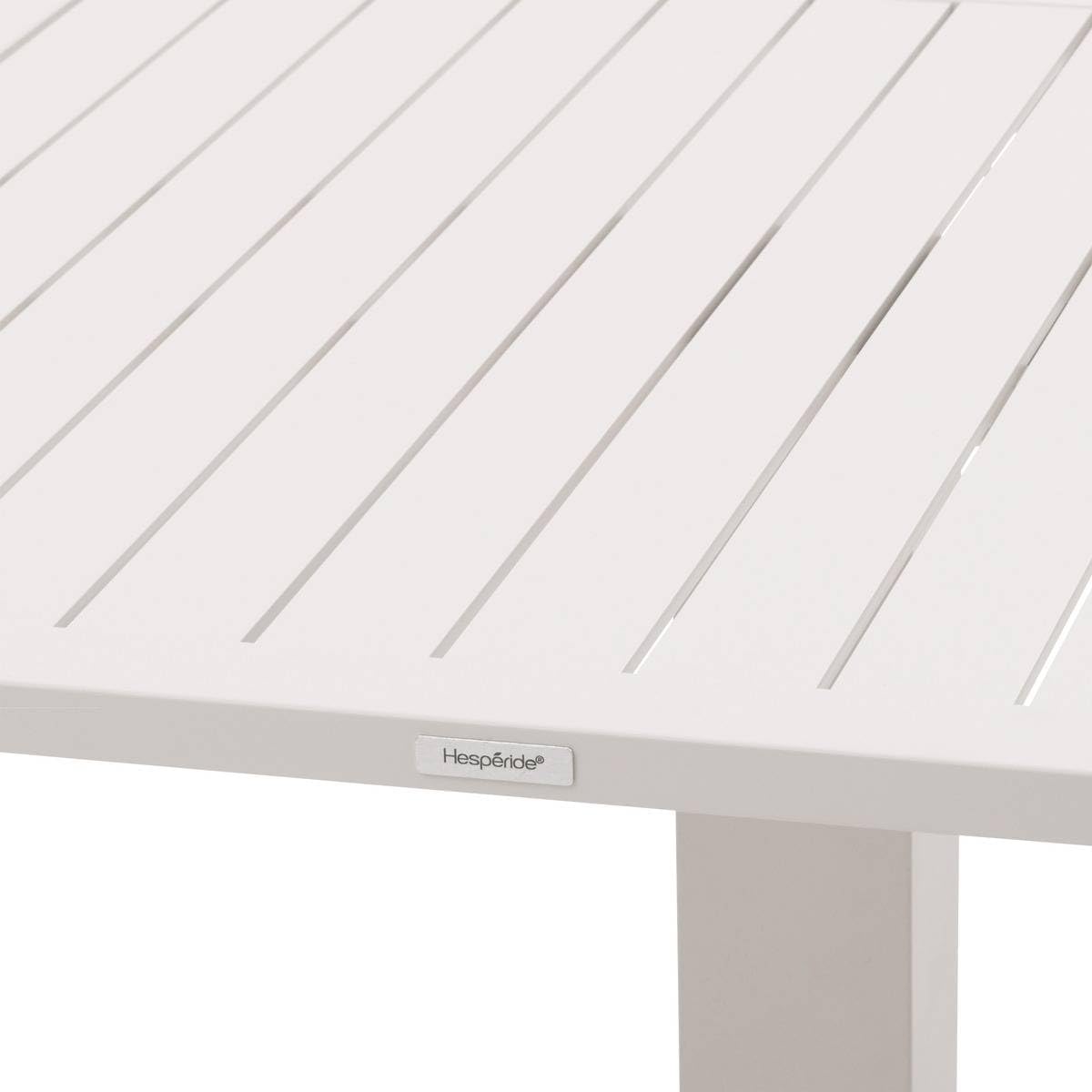 etevert - Salimia - table relevable carrée aluminium 110x110cm