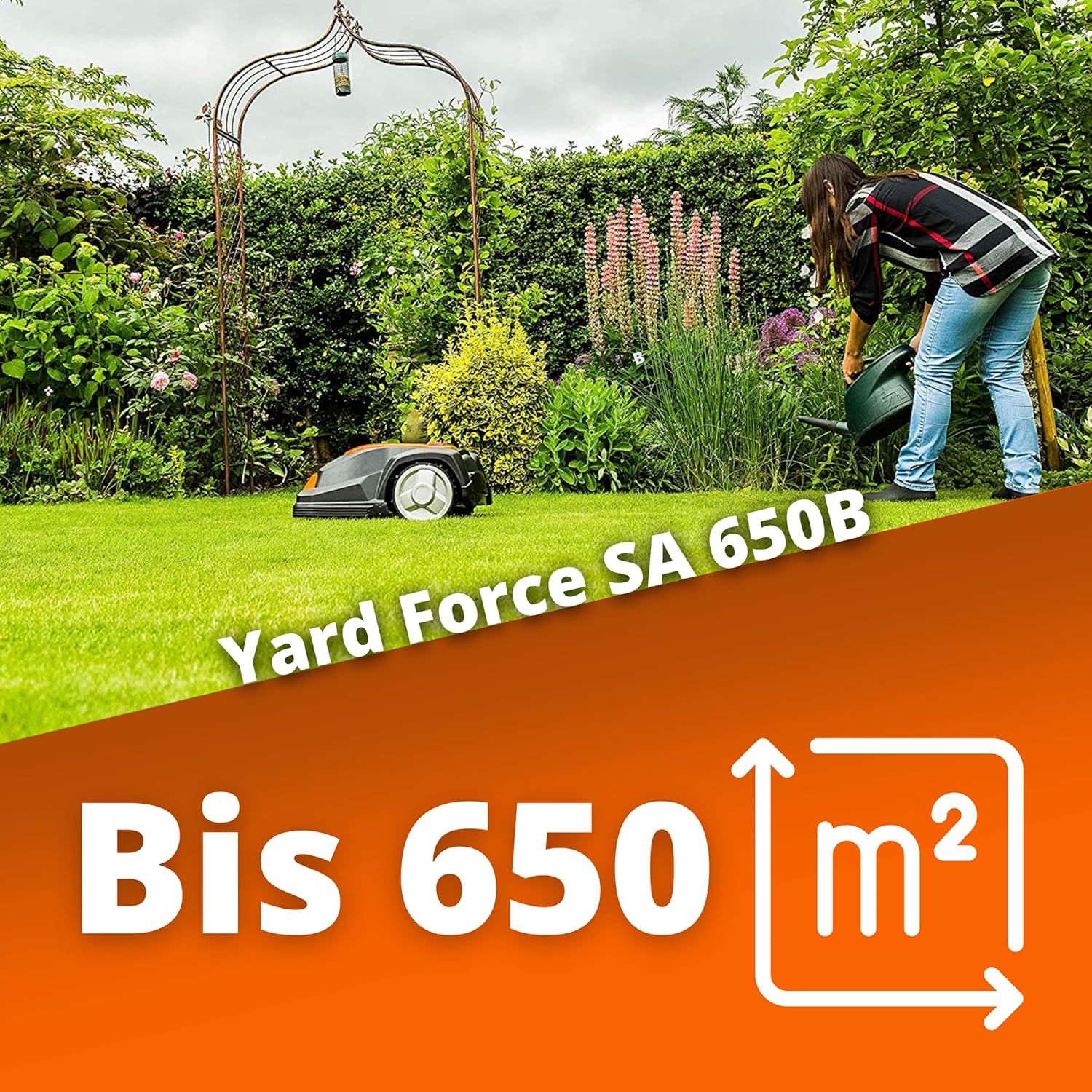 etevert - SA650B Série - 650m² - Capteurs obstacles et soulèvement