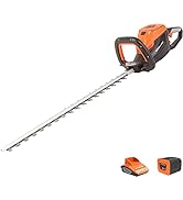 etevert - Taille-Haies sans fil 40V avec Lame 60cm, Batterie au Lithium et chargeur - LH G60