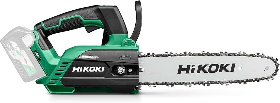 etevert Scie à chaîne électrique - 36 V - Lame de scie de 30 cm, moteur sans balais, légère, puissante, coupes précises - Idéale pour l'entretien des arbres - Sans batterie et sans chargeur