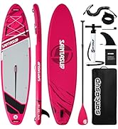 etevert Stand Up Paddle Planche de Surf Sup Gonflable Complet Accessoires Pagaie Réglable, Pompe...