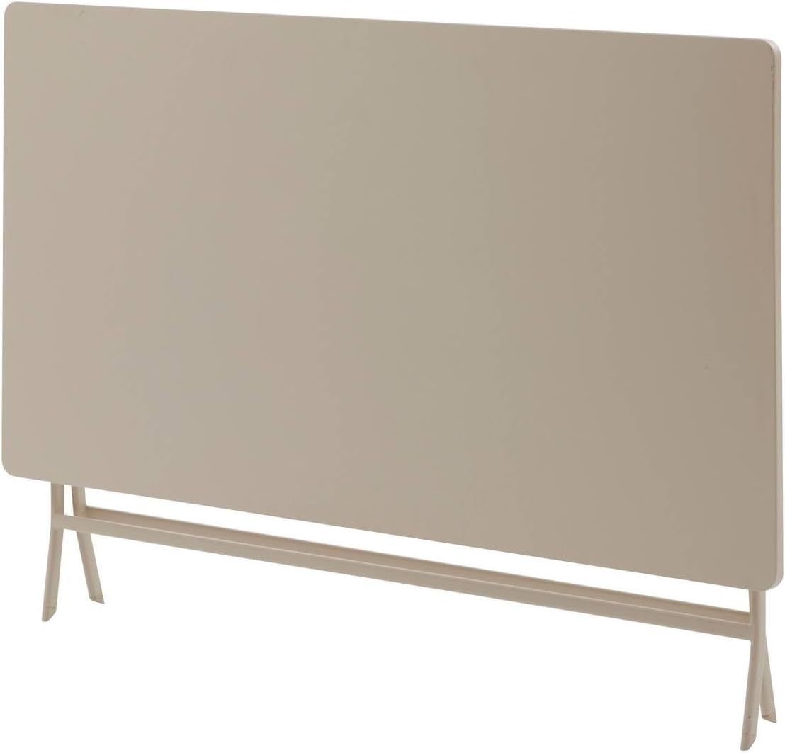 etevert - Greensboro - table pliante rectangulaire 6 places - acier epoxy antirouille