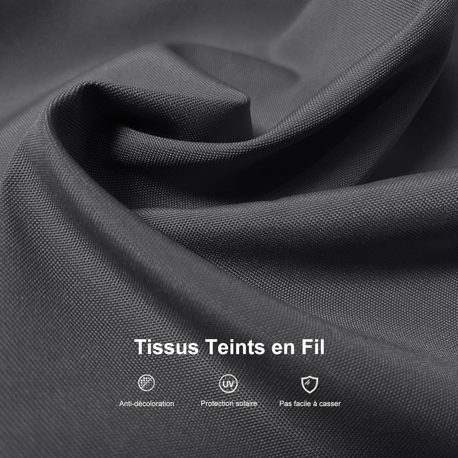 etevert - Pergola aluminium - 4x3m - éclairage intégré, toit rétractable