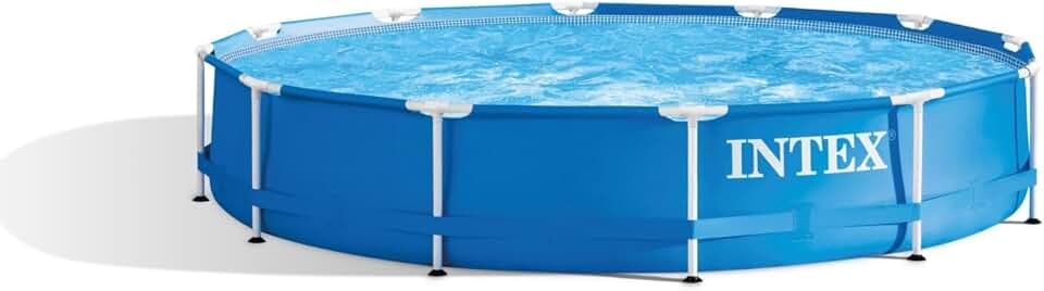etevert - piscine cadre métal série Metal Frame - 366x76 cm - épurateur - 28212GN