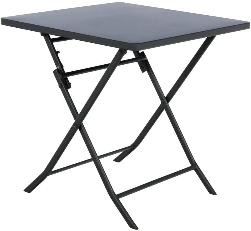 etevert - Greensboro - 2 places - Acier antirouille, pliante, 70x70 cm