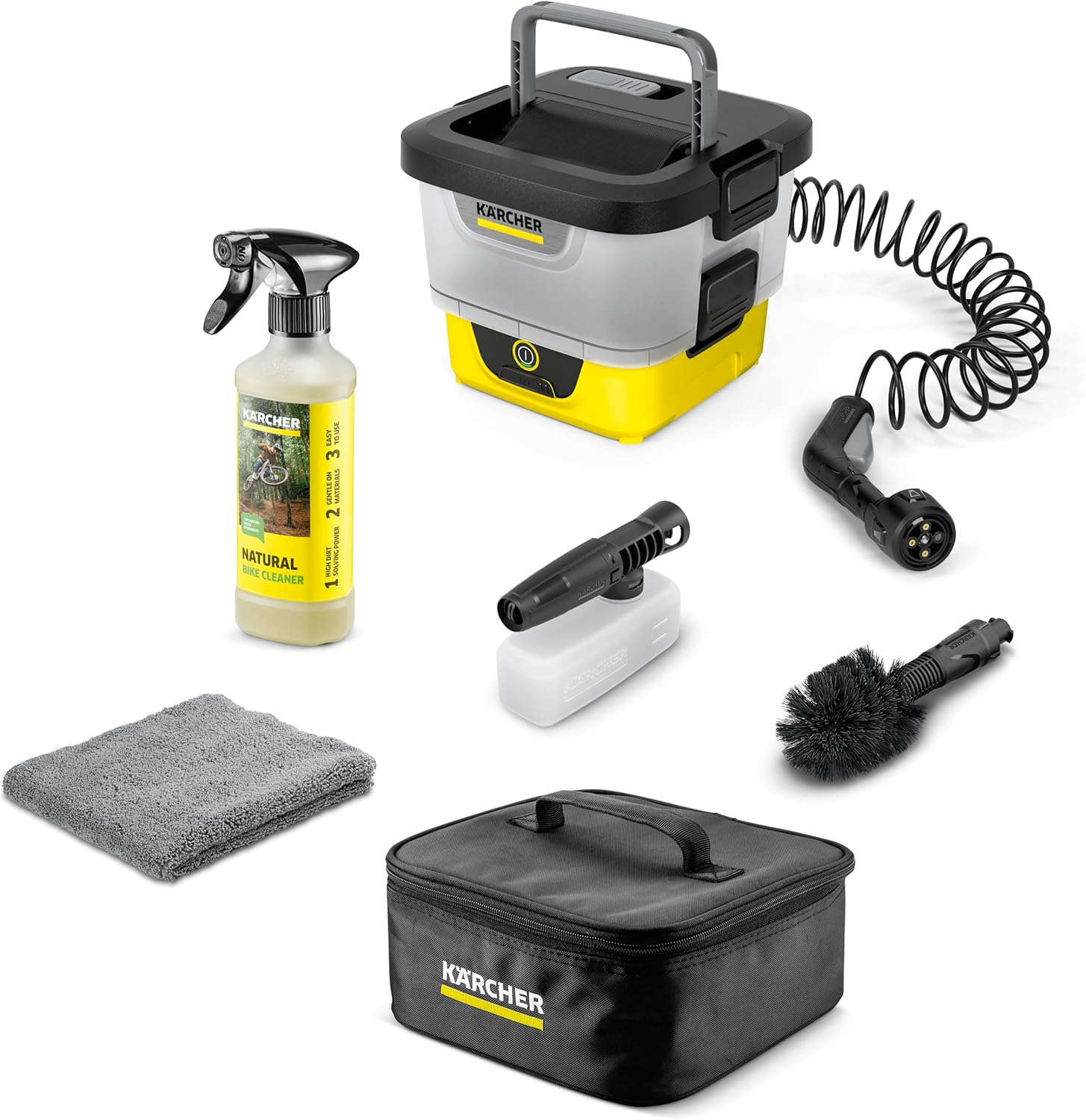 etevert - OC 4 kit vélo - 3,1 kg - 8L, 2L/min, batterie Li-ion