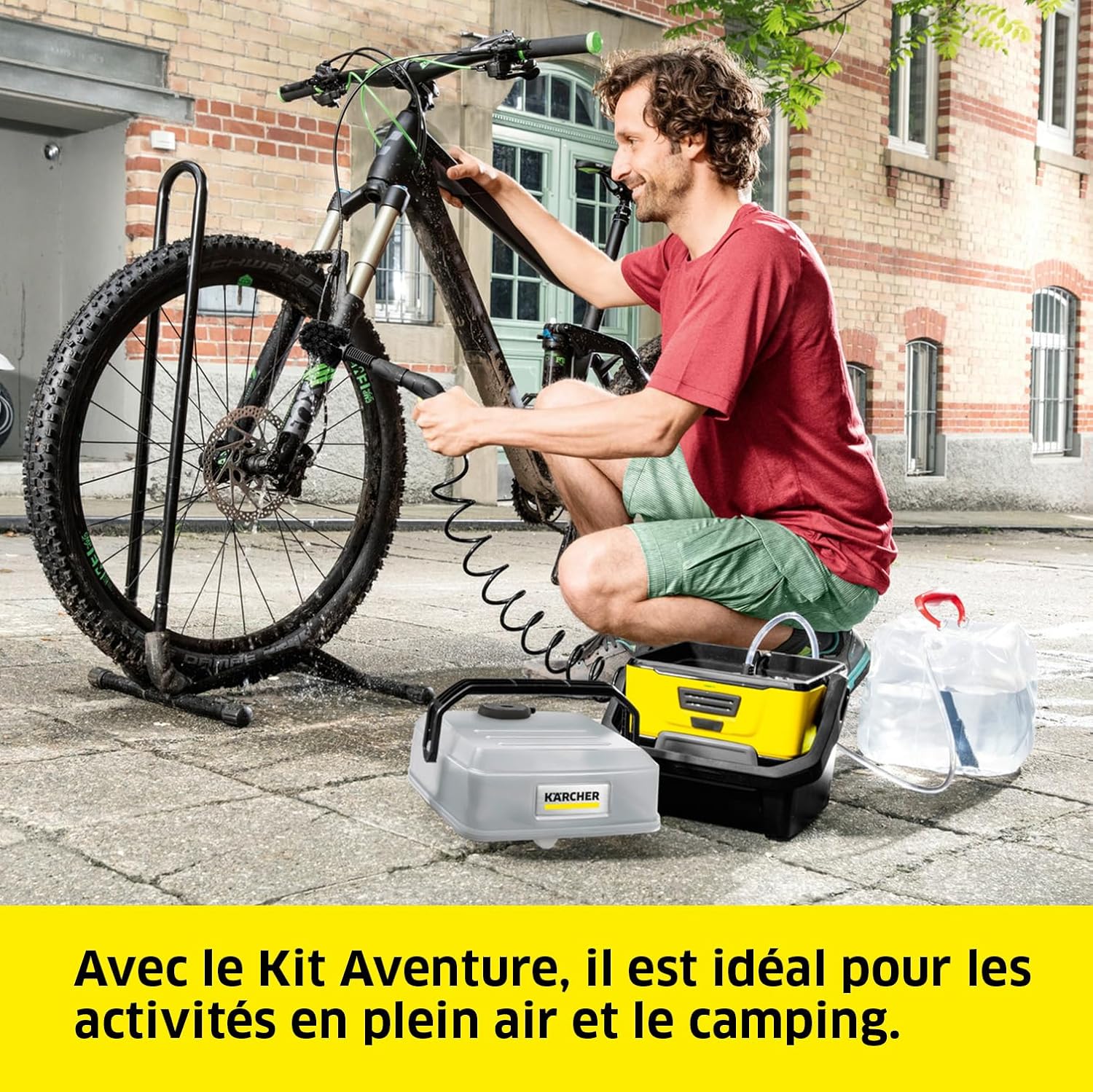 etevert - OC 3 Aventure - 2,8m tuyau, 4L réservoir, 2L/h, kit complet