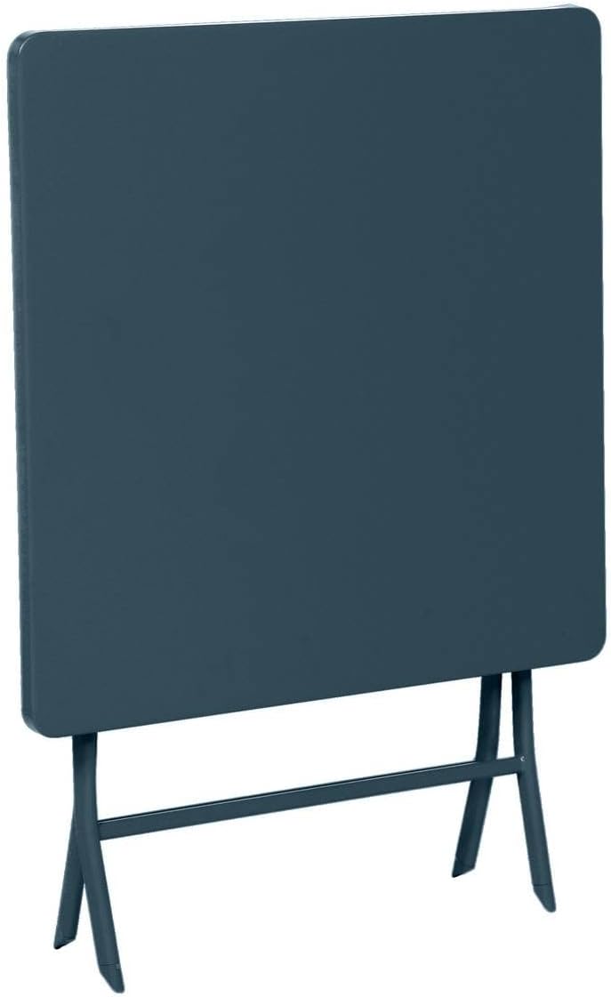 etevert - Greensboro - table pliante 2 places acier époxy 70x70