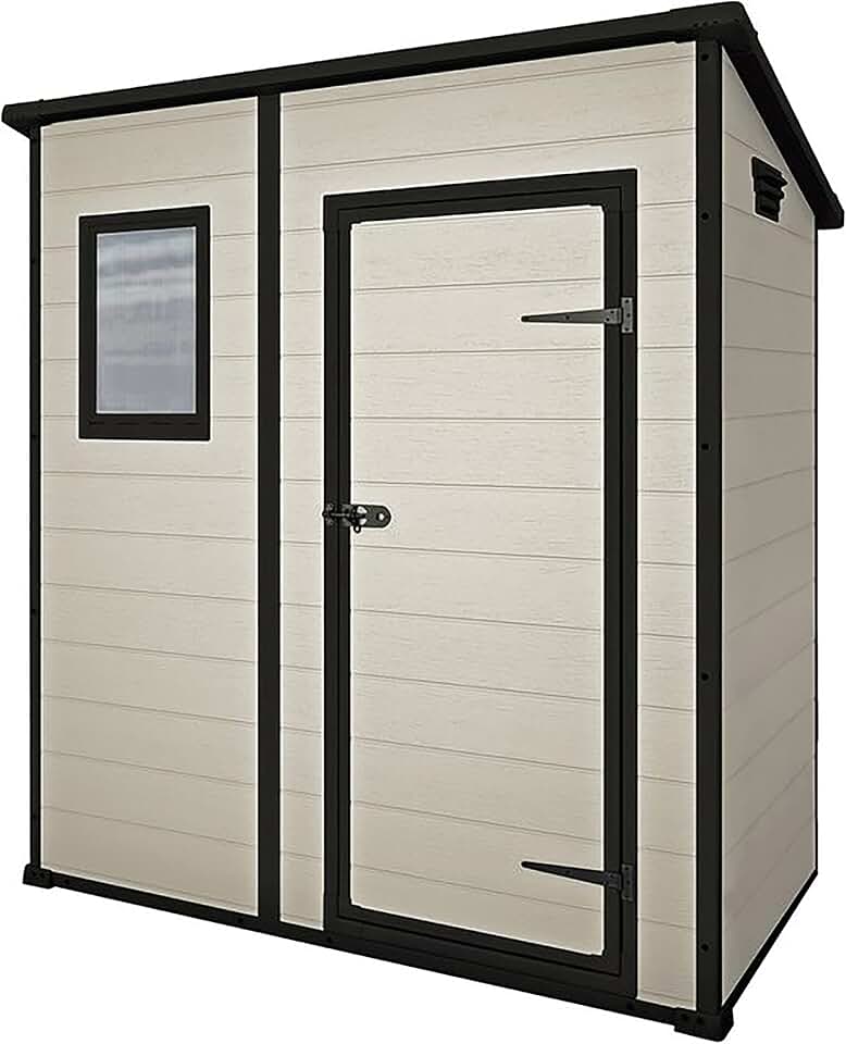 etevert - Manor etevert 64 - 1,8m² - abri de jardin beige robuste