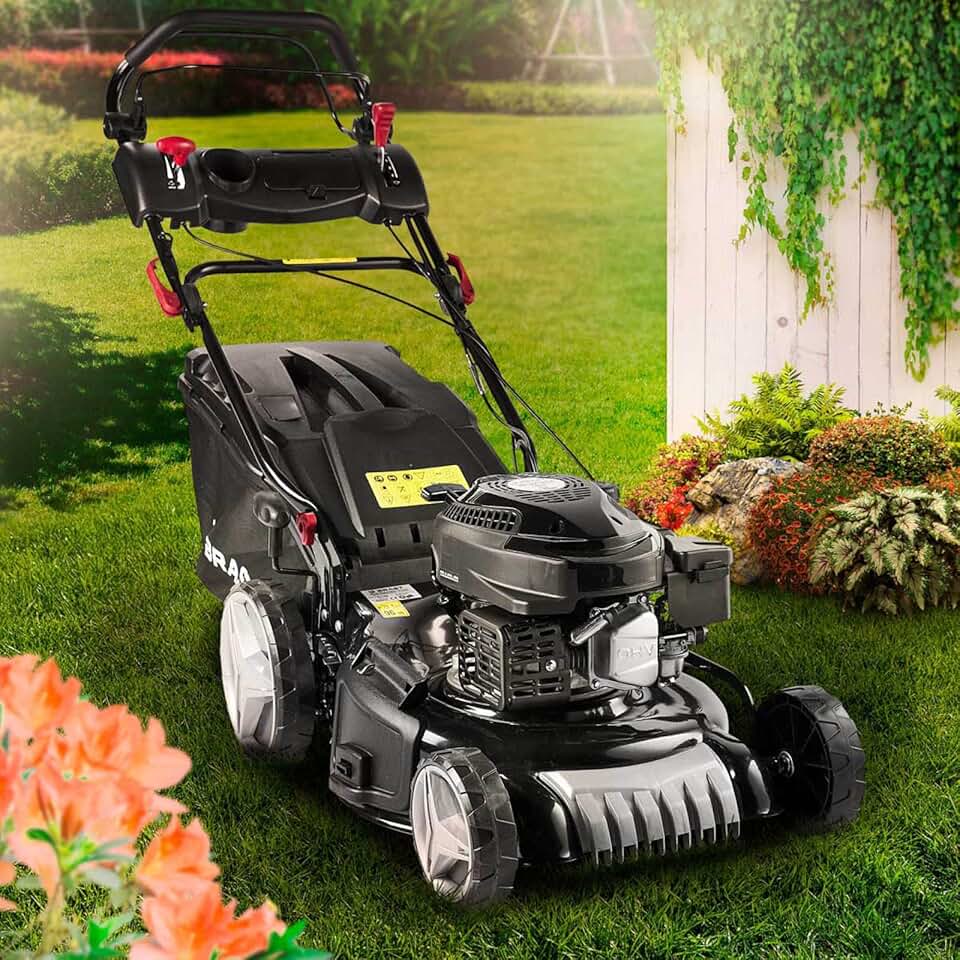 etevert - tondeuse série Speed - 46cm - 3,5kW, mulching, 4en1, moteur 170cc