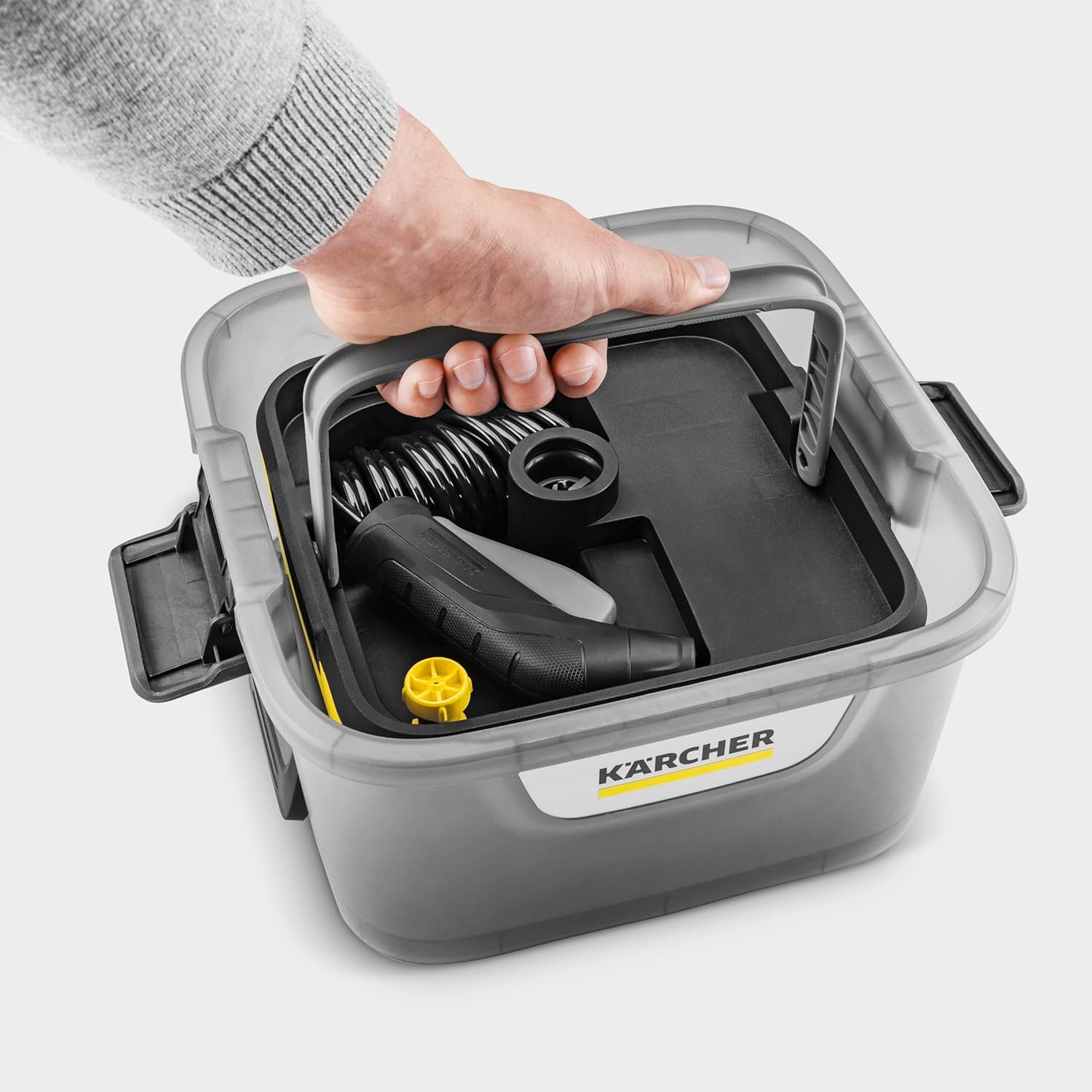 etevert - OC 4 Adventure - 27x23x39 cm - nettoyeur extérieur mobile, 8L, batterie lithium-ion