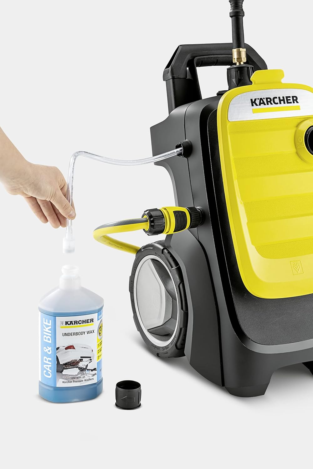 etevert - K7 Compact - 180 bar, 600 l/h - Nettoyeur haute pression, 16 kg, rotabuse, lance