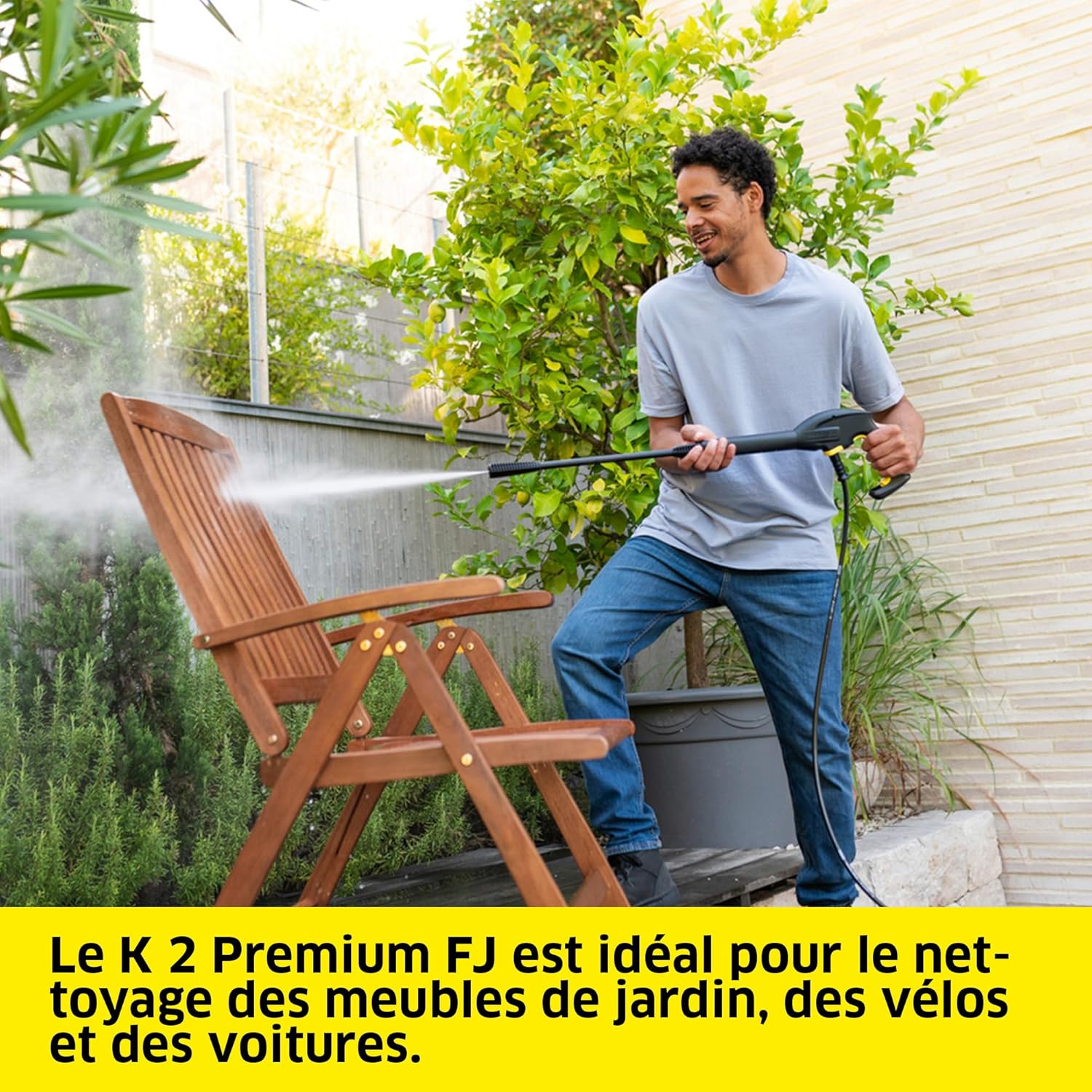 etevert - nettoyeur K 2 Premium - 4,2 kg, 110 bar, 360 l/h, accessoires