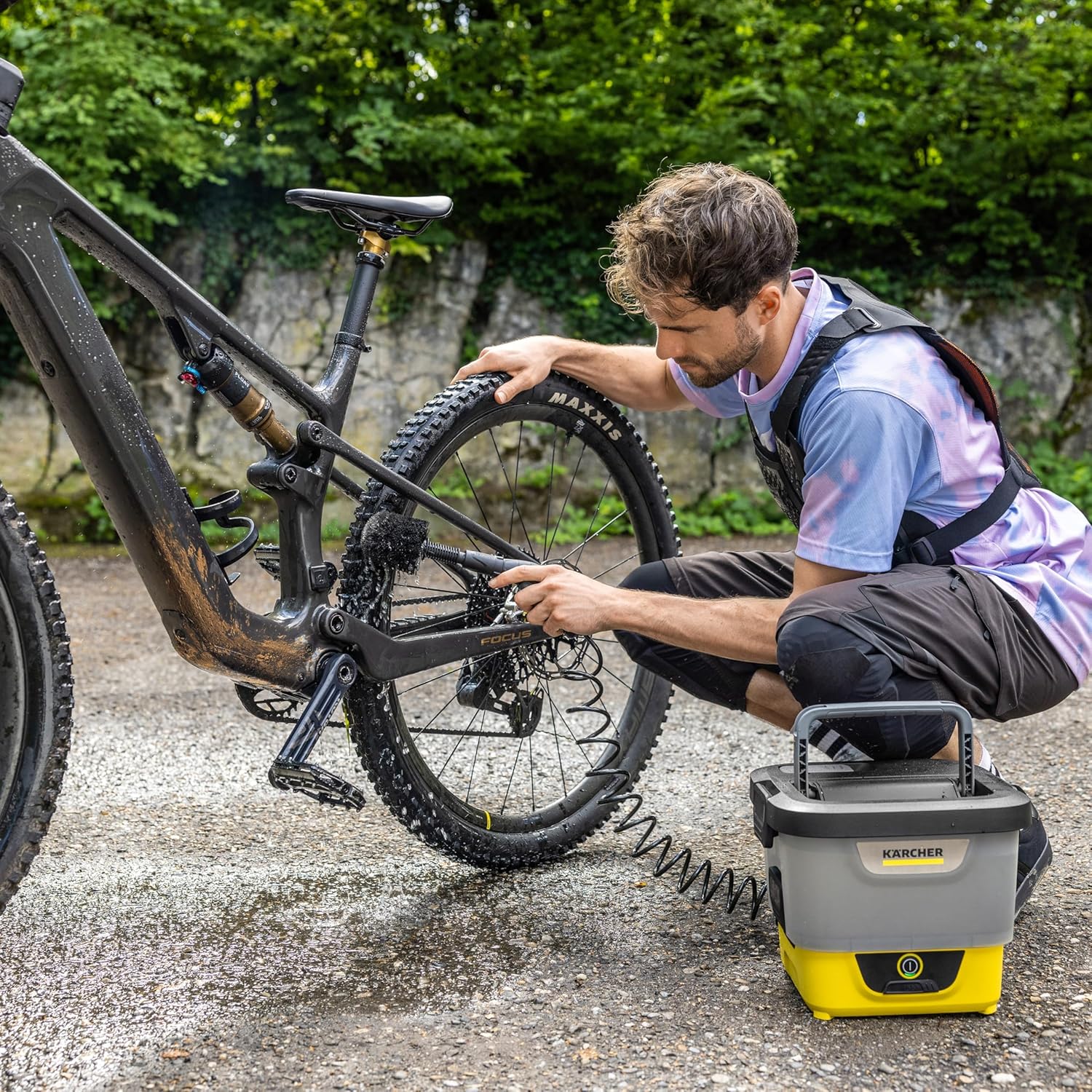etevert - OC 4 kit vélo - 3,1 kg - 8L, 2L/min, batterie Li-ion