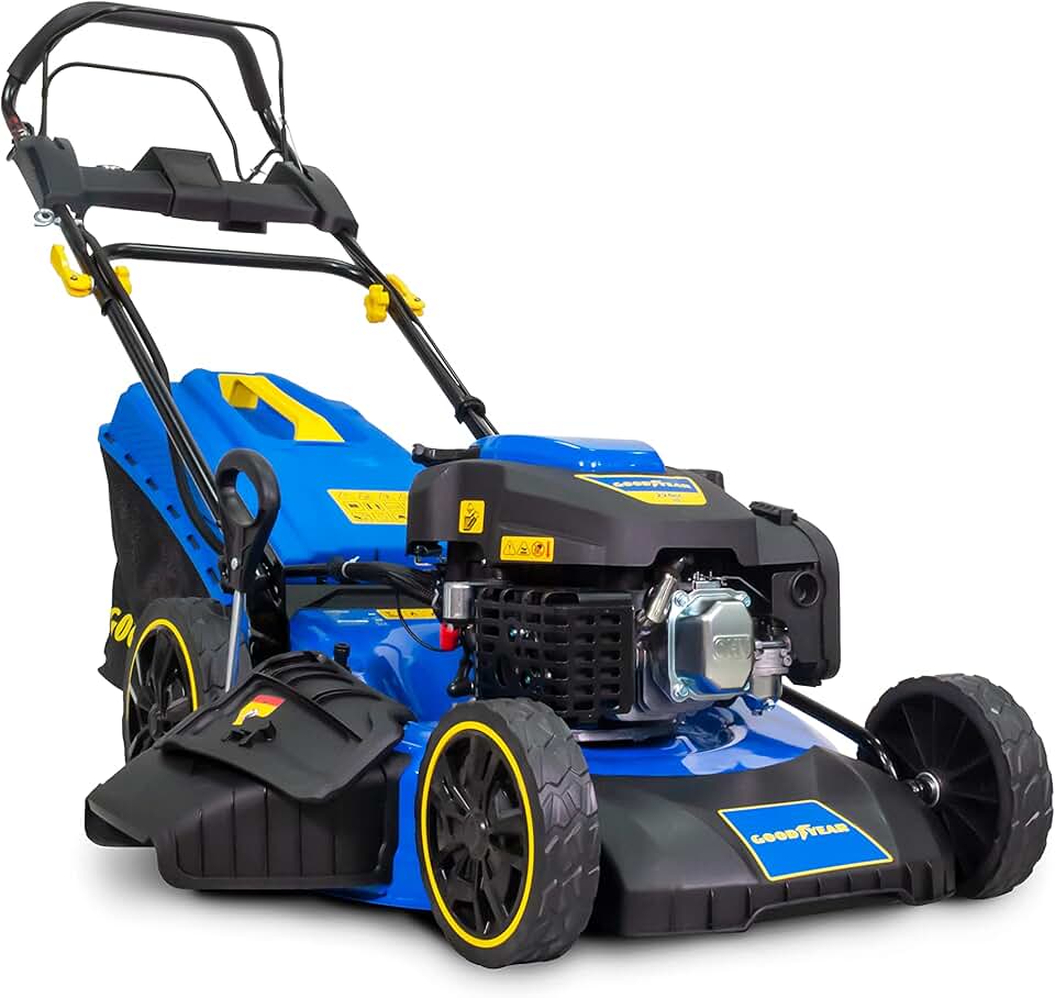 etevert - Tondeuse autotractée 224 cm³, 7.5 CV, 4en1, 2000m²