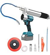 etevert Pompe à graisse sans fil pour etevert 18V Batterie - 13000 PSI Pompe à graisse électrique, 650ml Cartouche de Graisse...