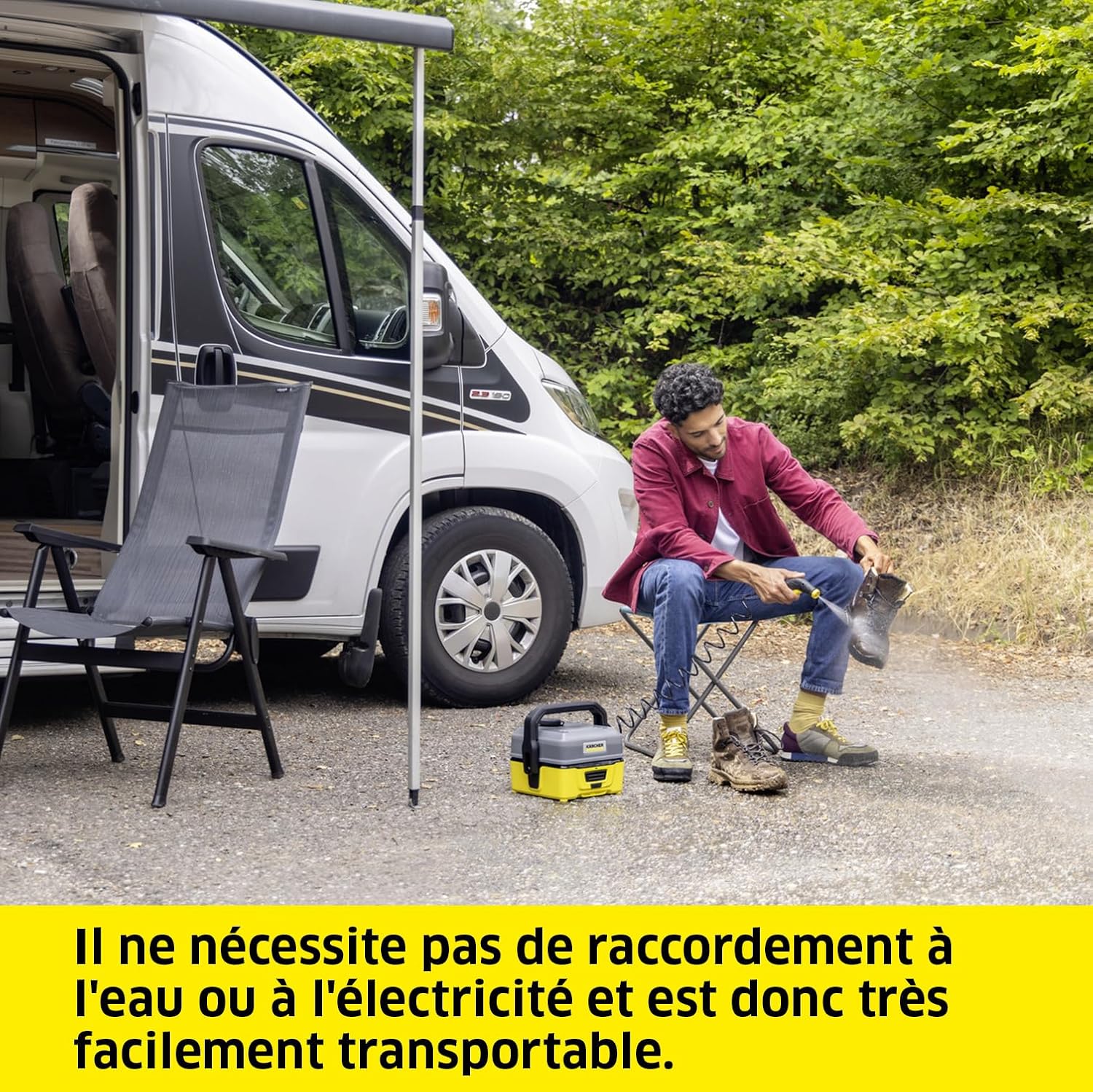 etevert - OC 3 Aventure - 2,8m tuyau, 4L réservoir, 2L/h, kit complet