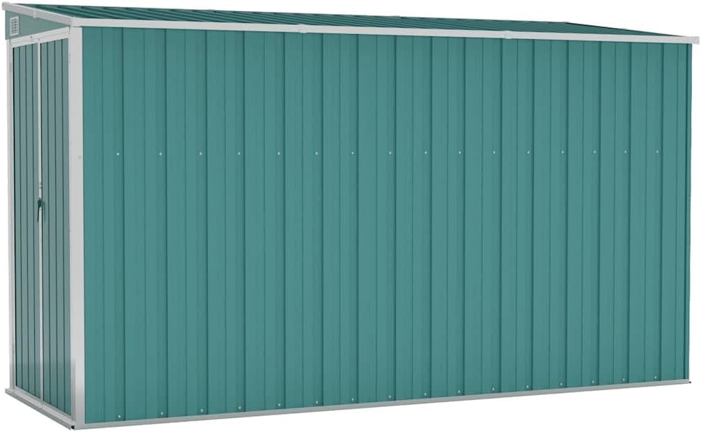 etevert Abri de Jardin Mural Vert 118x288x178 cm 