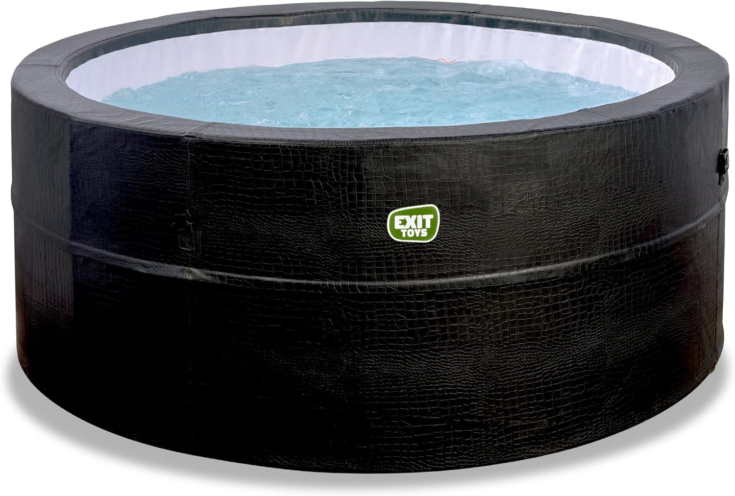 etevert - Leather Premium Spa extérieur 184x73cm - 4 places, chauffage, 120 jets air