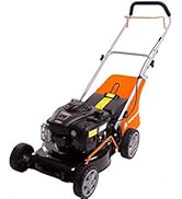 etevert tondeuse à gazon rotative poussée à essence 41 cm, avec Moteur Briggs & Stratton Série...