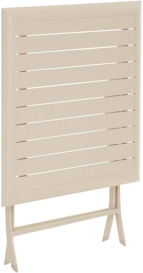 etevert - Azua carrée 2 places - 70x70 cm - aluminium époxy antirouille