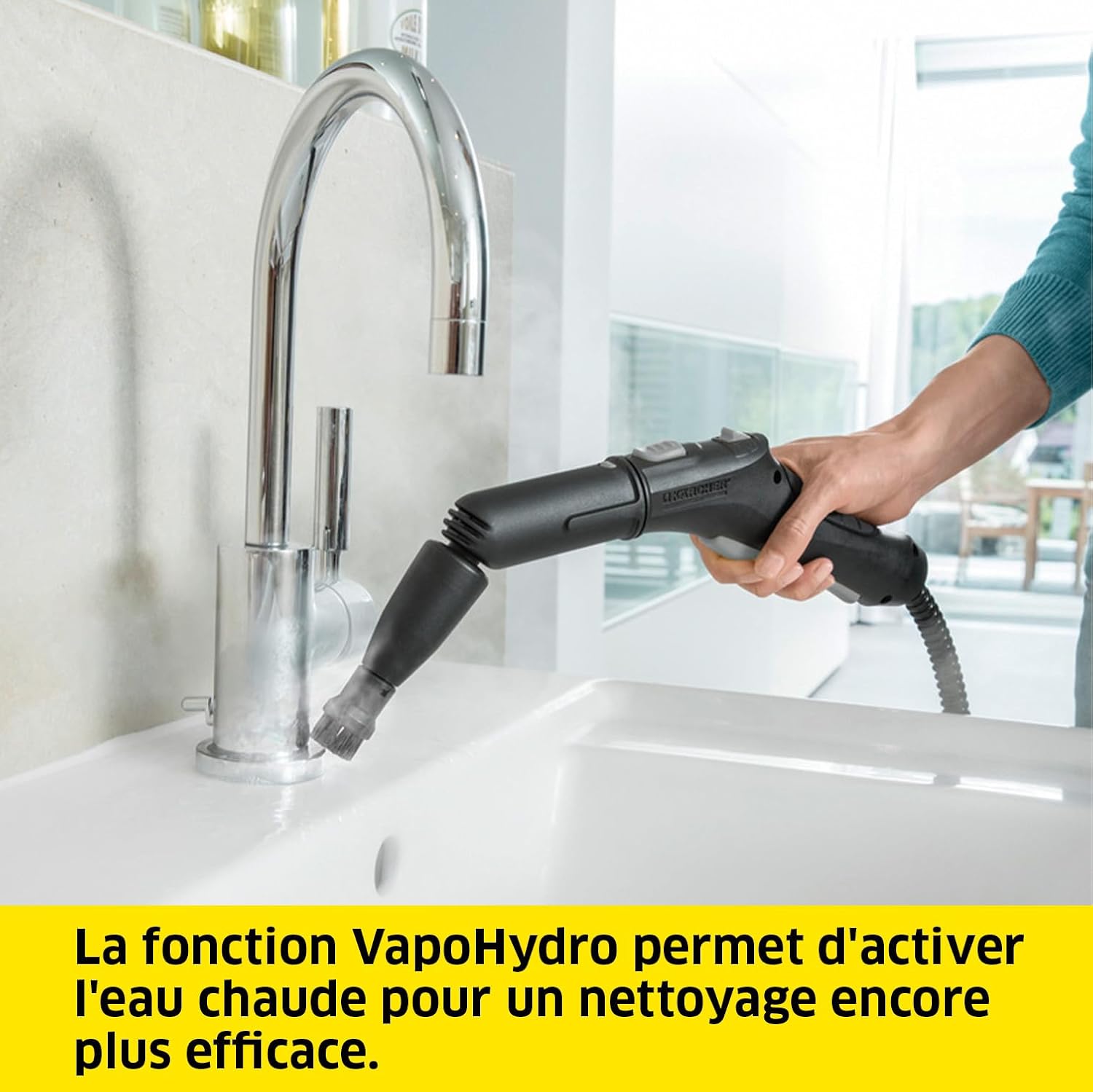 etevert - SC 5 EasyFix Iron Plug - 0,5+1,5 L - Vapeur 4,2 bar, 150 m²