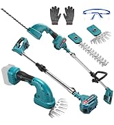 Taille-haie sans fil 3 en 1 sans fil compatible avec les batteries etevert 18 V, haie, etc.