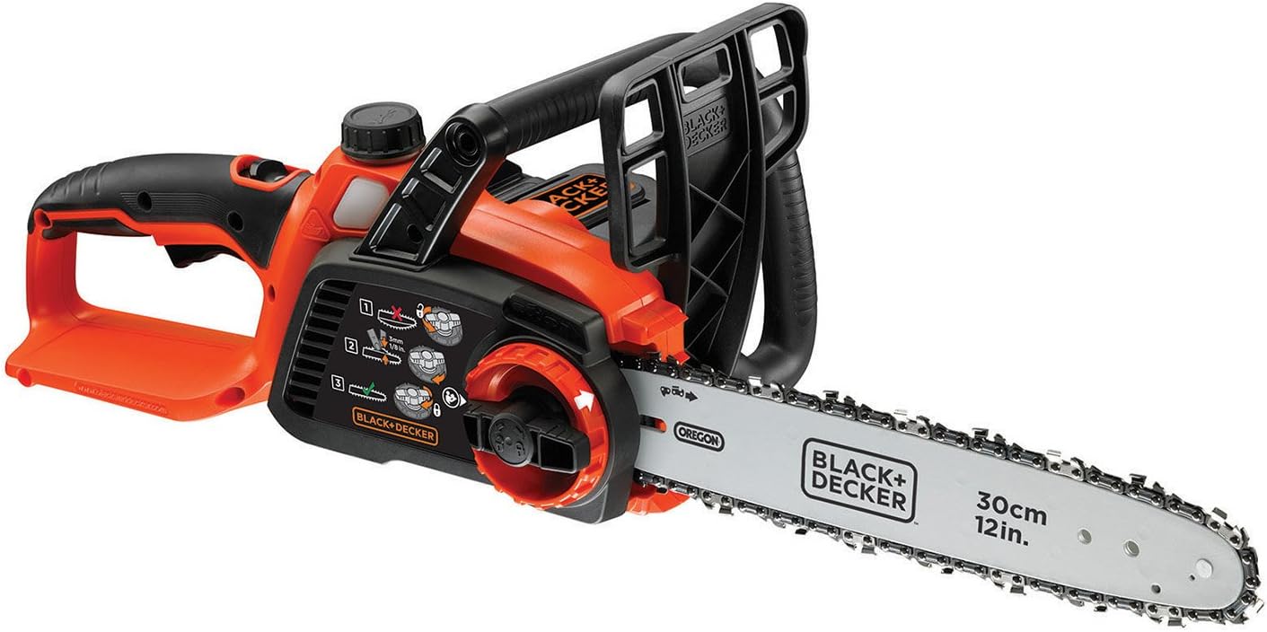 etevert - Tronçonneuse 36V 30cm, coupe 23cm, lubrification auto, GKC3630LB-XJ