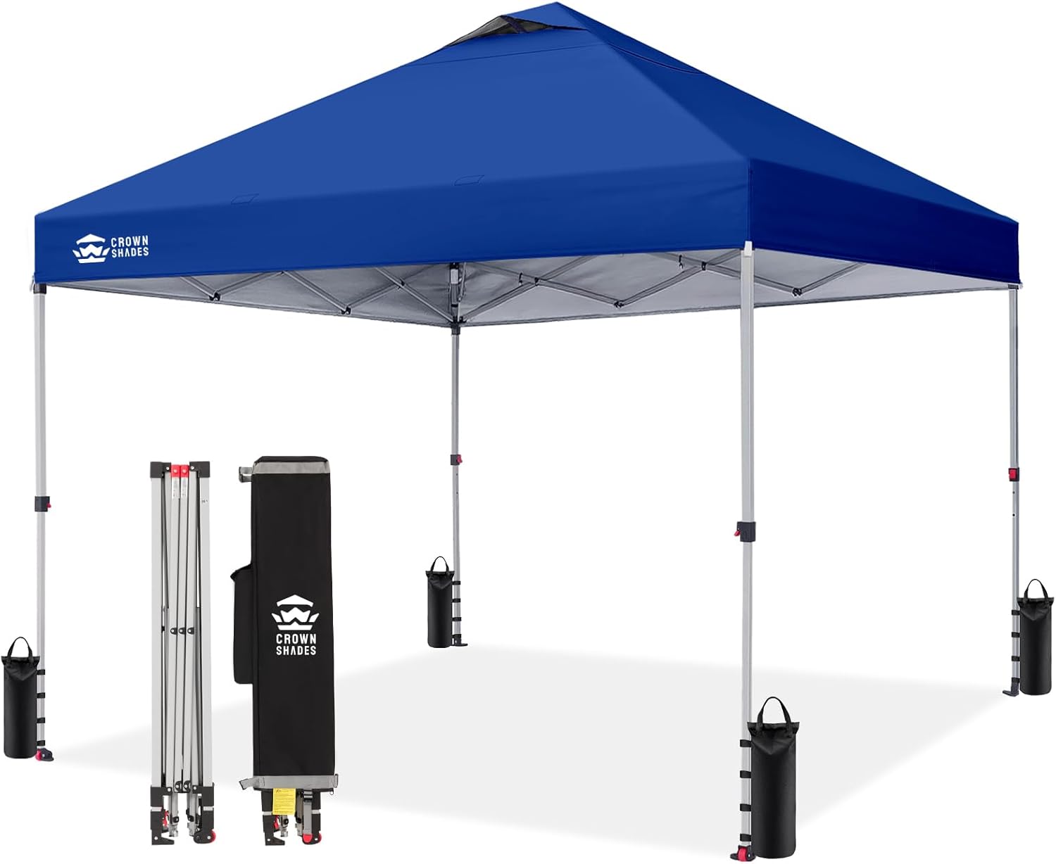 etevert - Tonnelle pliante 3x3m - imperméable, UPF 50+, sacs de sable