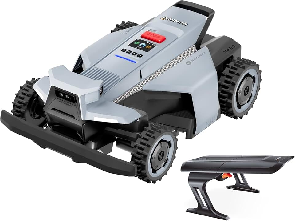 Segway - etevert X420 - robot tondeuse 4x4, pente 84%, 2000 m², X420