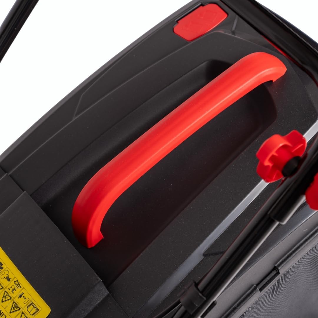 etevert Tondeuse à gazon à explosion automotrice 4in1-4 CV, Tondeuse à gazon thermique autoportée - Moteur 170cc 4 temps avec autotraction - Largeur de coupe 51 cm - Mulching - Panier de collecte 60L