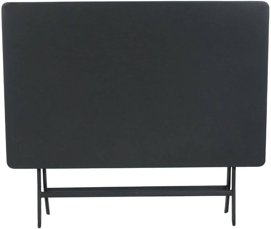 etevert - Greensboro - 4 places, rectangulaire, acier renforcé, gris graphite