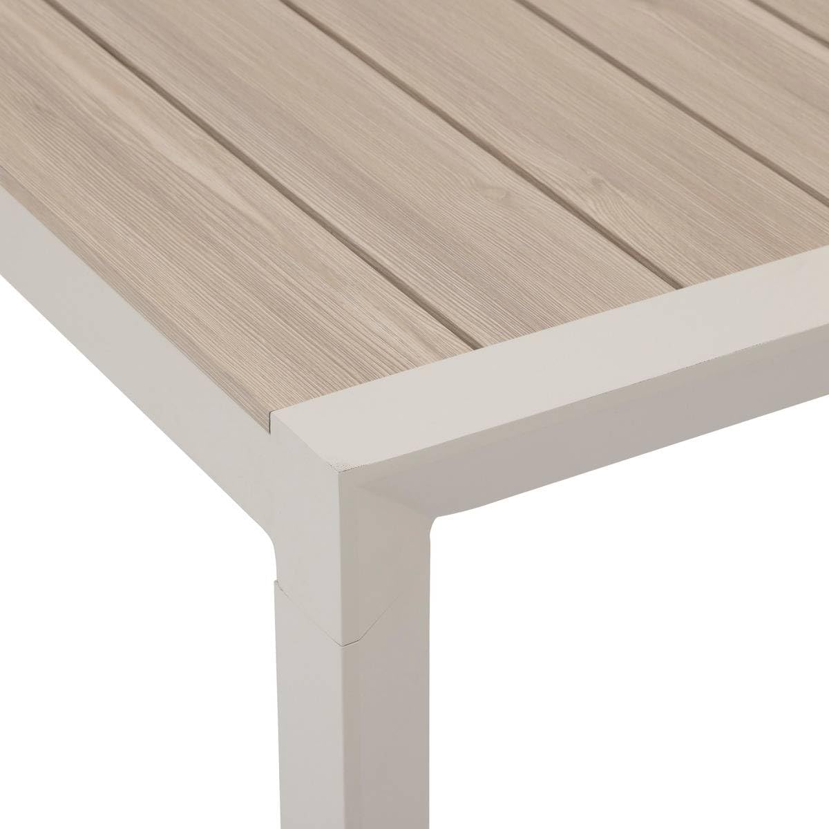 etevert - Evasion 4 places - aluminium effet bois lin et argile